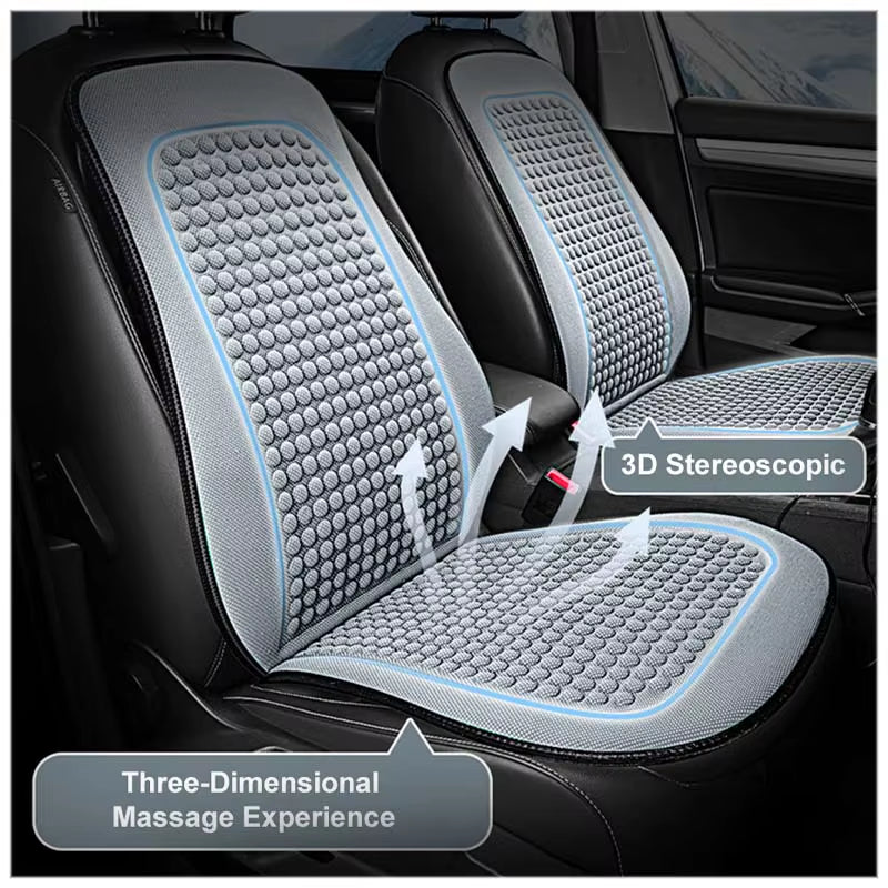 Summer Cooling Seat Cushion Breathable Car Seat Covers Bump Massage Automobiles Seat Cover Universal Seat Protector Pad