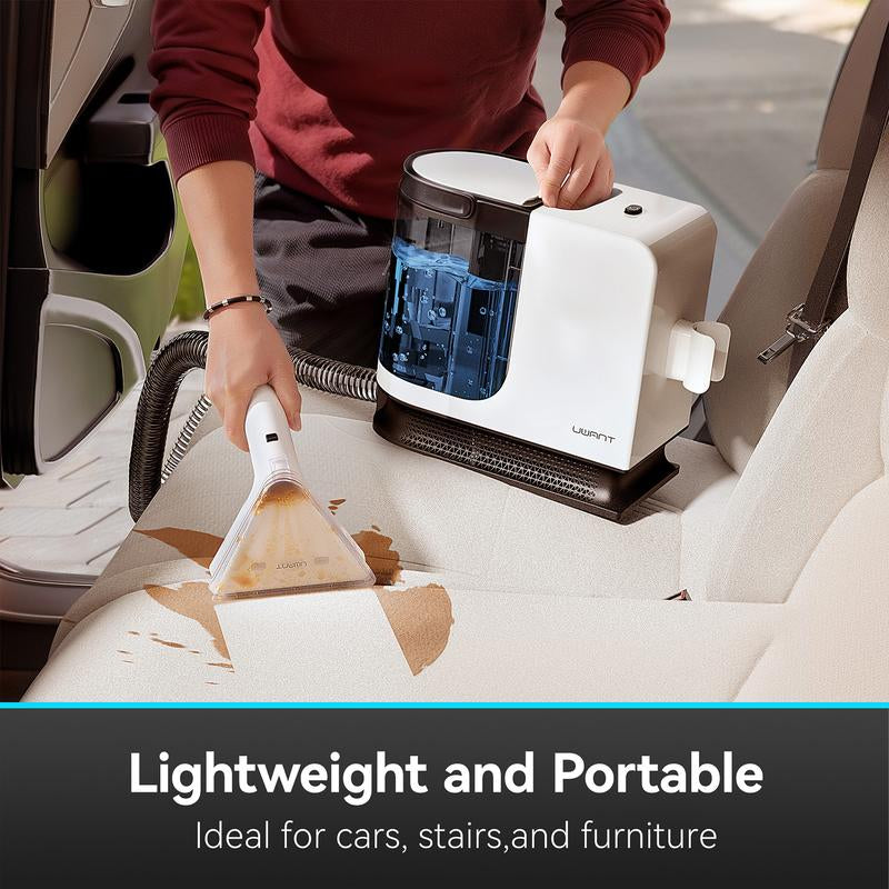 Uwant Portable Carpet Cleaner, 12Kpa Powerful Suction Spot Cleaner Machine, Upholstery Cleaner Machine, Home, Sofa, Car Cleaner